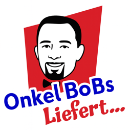 Onkel BoBs Burgers & Pizza logo.
